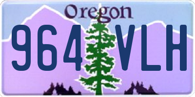 OR license plate 964VLH