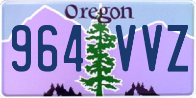 OR license plate 964VVZ