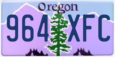 OR license plate 964XFC