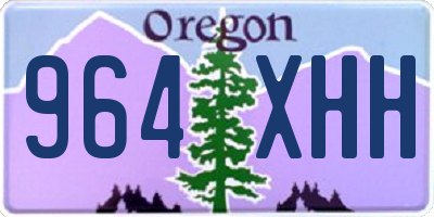 OR license plate 964XHH