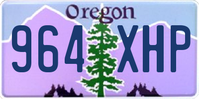 OR license plate 964XHP