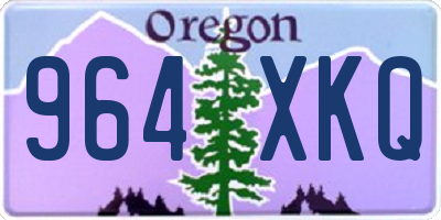 OR license plate 964XKQ