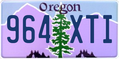OR license plate 964XTI