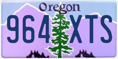 OR license plate 964XTS