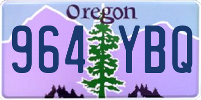 OR license plate 964YBQ