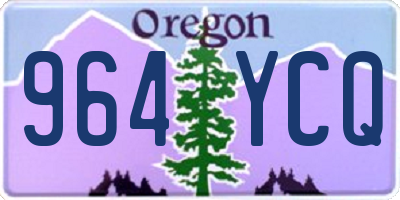 OR license plate 964YCQ