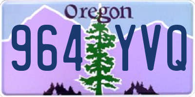 OR license plate 964YVQ