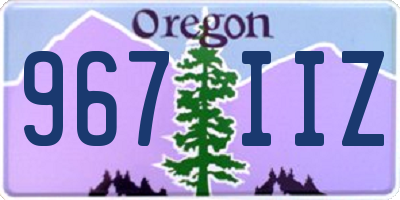 OR license plate 967IIZ