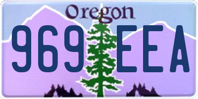 OR license plate 969EEA