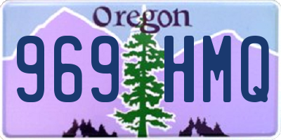 OR license plate 969HMQ