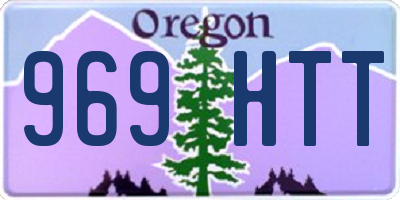 OR license plate 969HTT