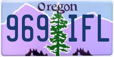 OR license plate 969IFL
