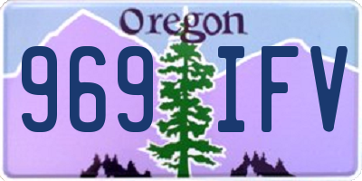 OR license plate 969IFV