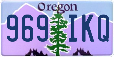 OR license plate 969IKQ