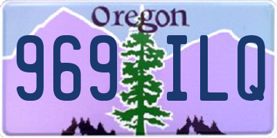 OR license plate 969ILQ