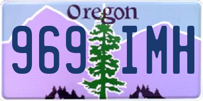 OR license plate 969IMH