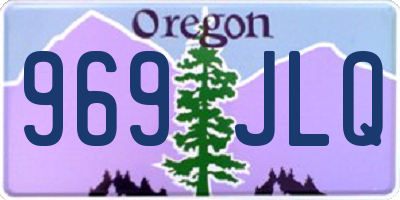 OR license plate 969JLQ