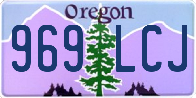 OR license plate 969LCJ