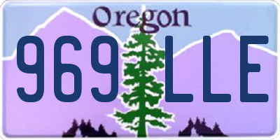 OR license plate 969LLE