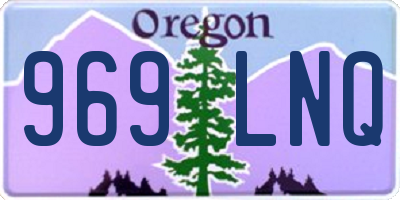 OR license plate 969LNQ