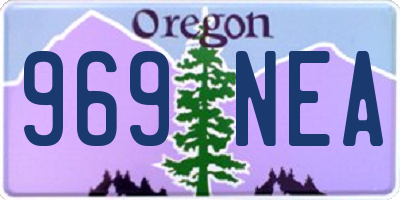 OR license plate 969NEA