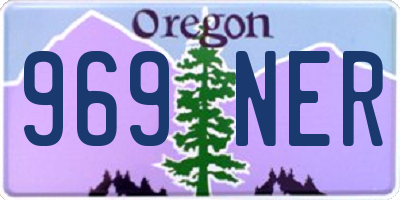 OR license plate 969NER