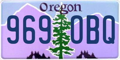 OR license plate 969OBQ