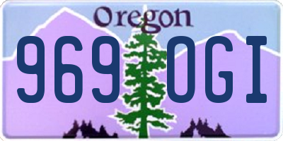 OR license plate 969OGI