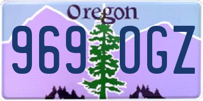 OR license plate 969OGZ