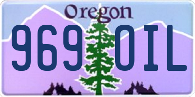 OR license plate 969OIL