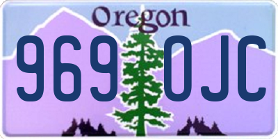 OR license plate 969OJC