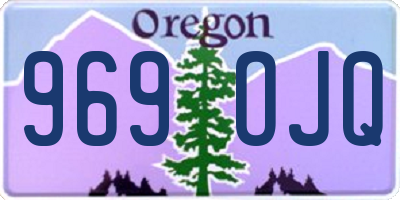 OR license plate 969OJQ