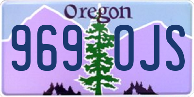 OR license plate 969OJS