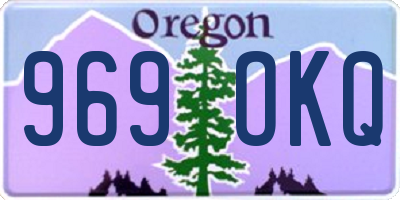 OR license plate 969OKQ