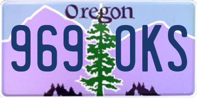 OR license plate 969OKS