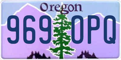 OR license plate 969OPQ