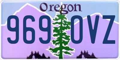 OR license plate 969OVZ