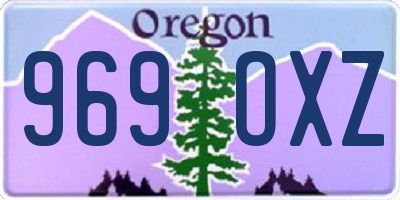 OR license plate 969OXZ