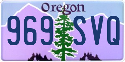 OR license plate 969SVQ