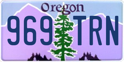 OR license plate 969TRN