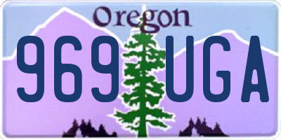 OR license plate 969UGA