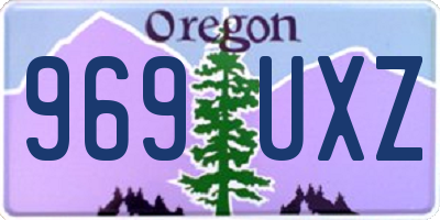 OR license plate 969UXZ