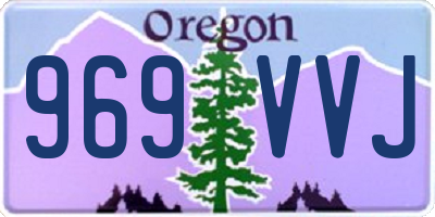 OR license plate 969VVJ