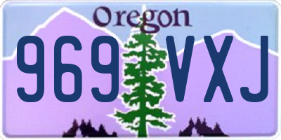 OR license plate 969VXJ