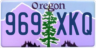OR license plate 969XKQ