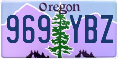 OR license plate 969YBZ