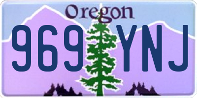 OR license plate 969YNJ