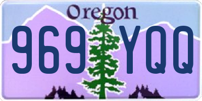 OR license plate 969YQQ