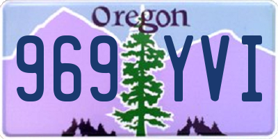 OR license plate 969YVI