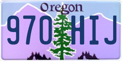 OR license plate 970HIJ